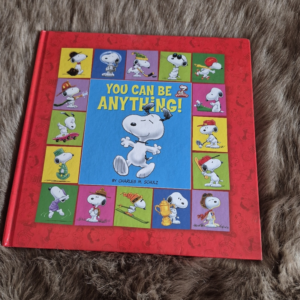 🔥Snoopy You Can Be Anything Hardcover Kids Book